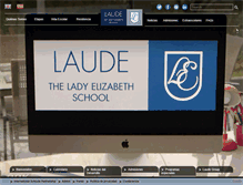 Tablet Screenshot of laudeladyelizabeth.com